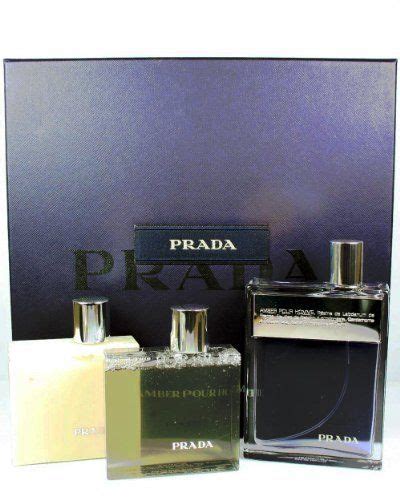 prada amber homme set|prada amber homme aftershave.